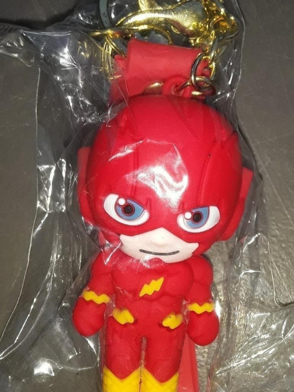 Superhero Keychains for Kids - Flash, Wonder Woman, Batman and Superman Marvel